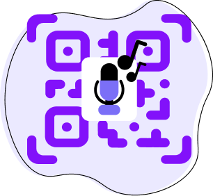 Message vocal QR