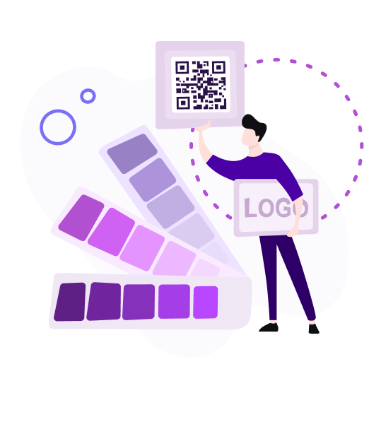 QR với màu sắc