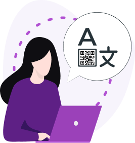 Page d'accueil QR