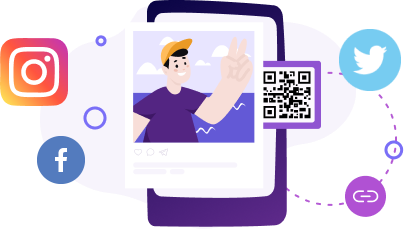 سوشل QR کوڈ