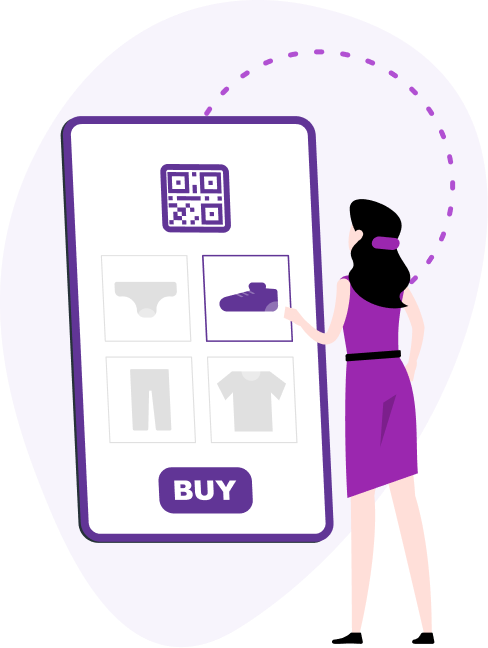 QR da vitrine da loja
