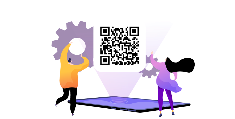 Propagace QR kódu